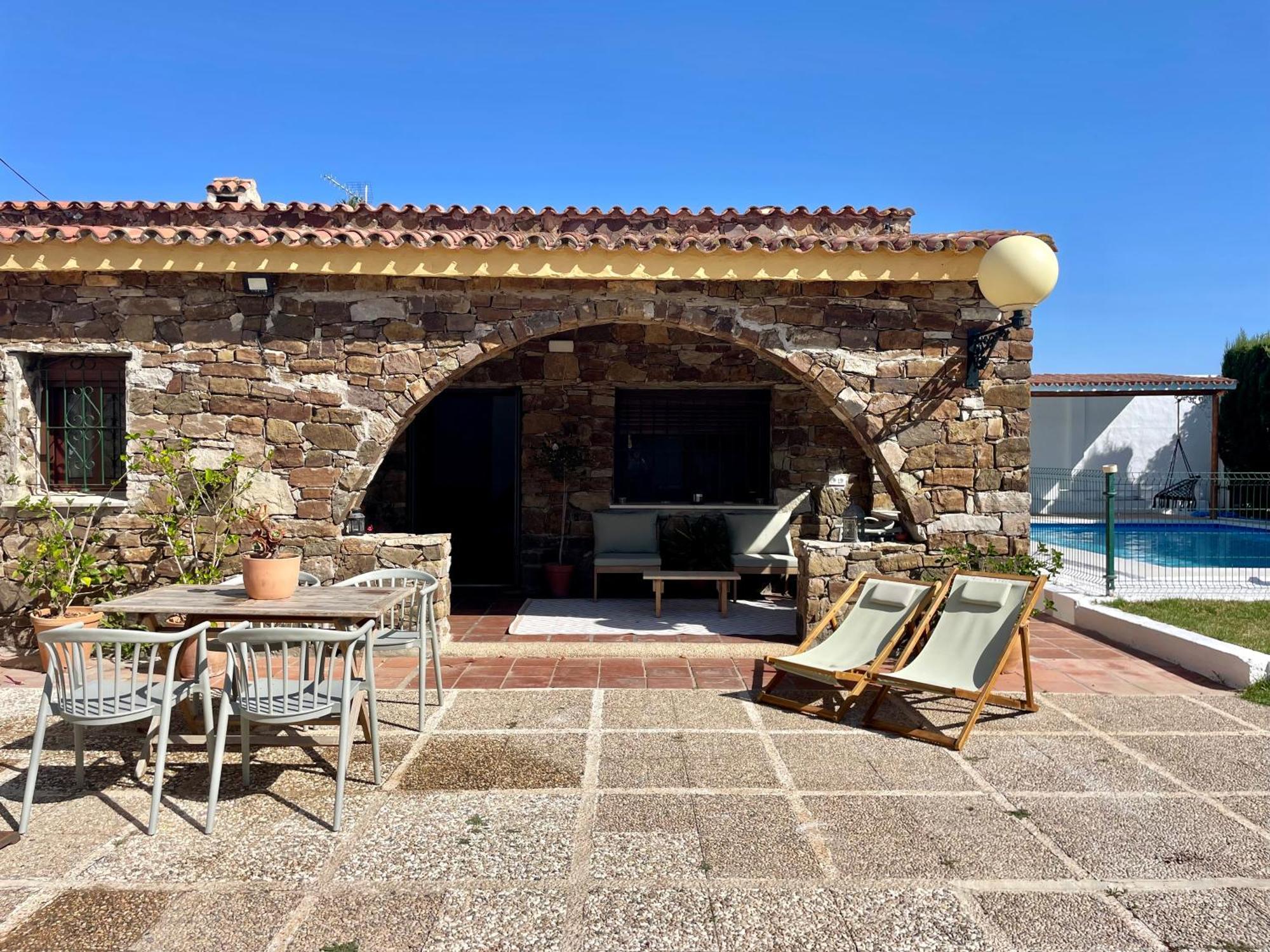 Chalet Con Piscina Privada En Bolonia Tarifa Dış mekan fotoğraf