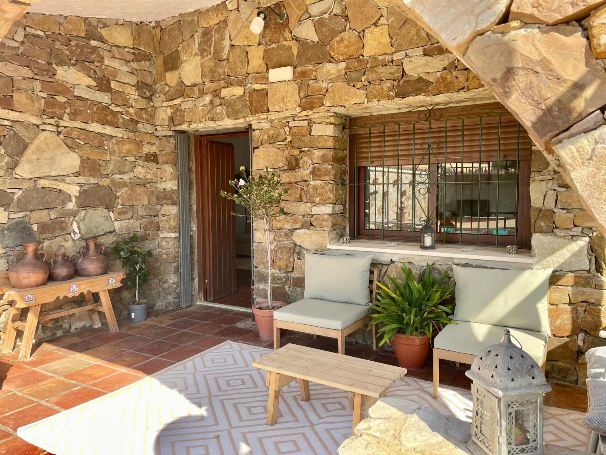 Chalet Con Piscina Privada En Bolonia Tarifa Dış mekan fotoğraf
