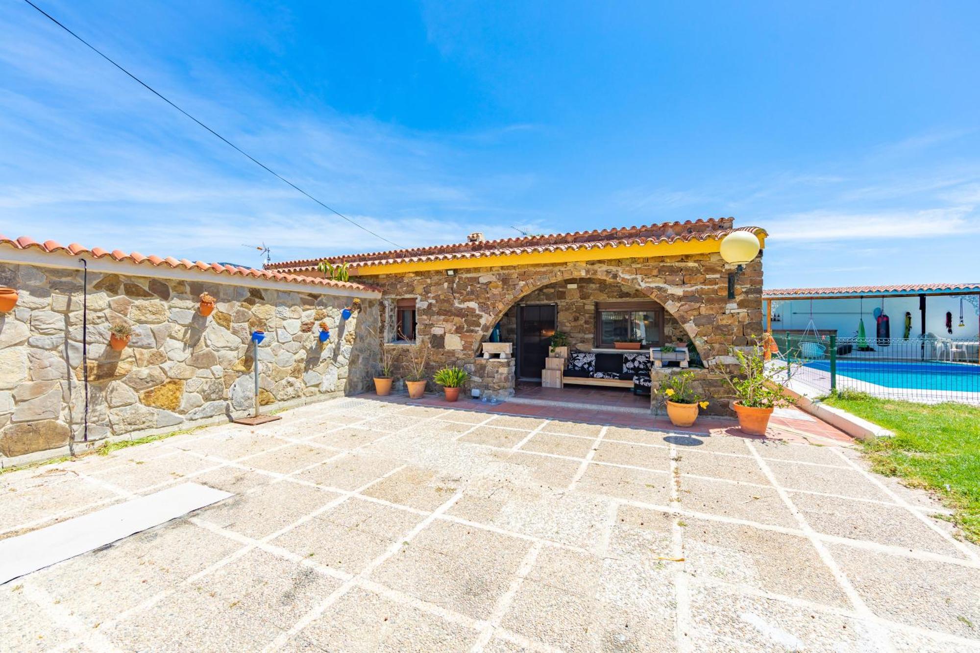 Chalet Con Piscina Privada En Bolonia Tarifa Dış mekan fotoğraf